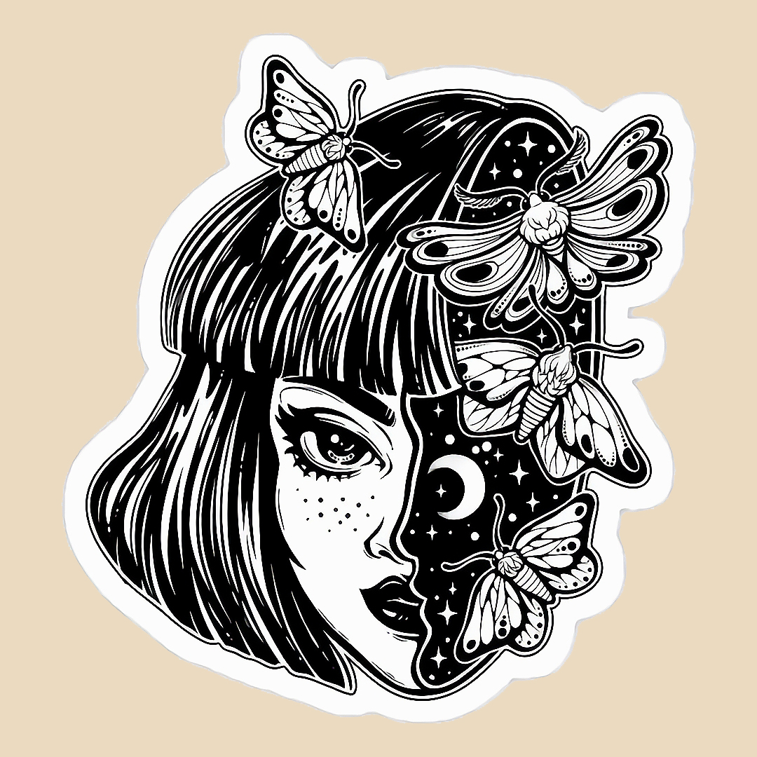 استیکر witch girl کد 1499