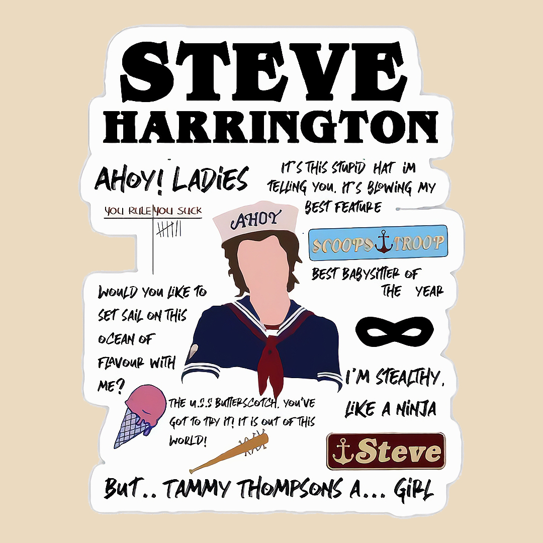 استیکر stranger things کد 1609