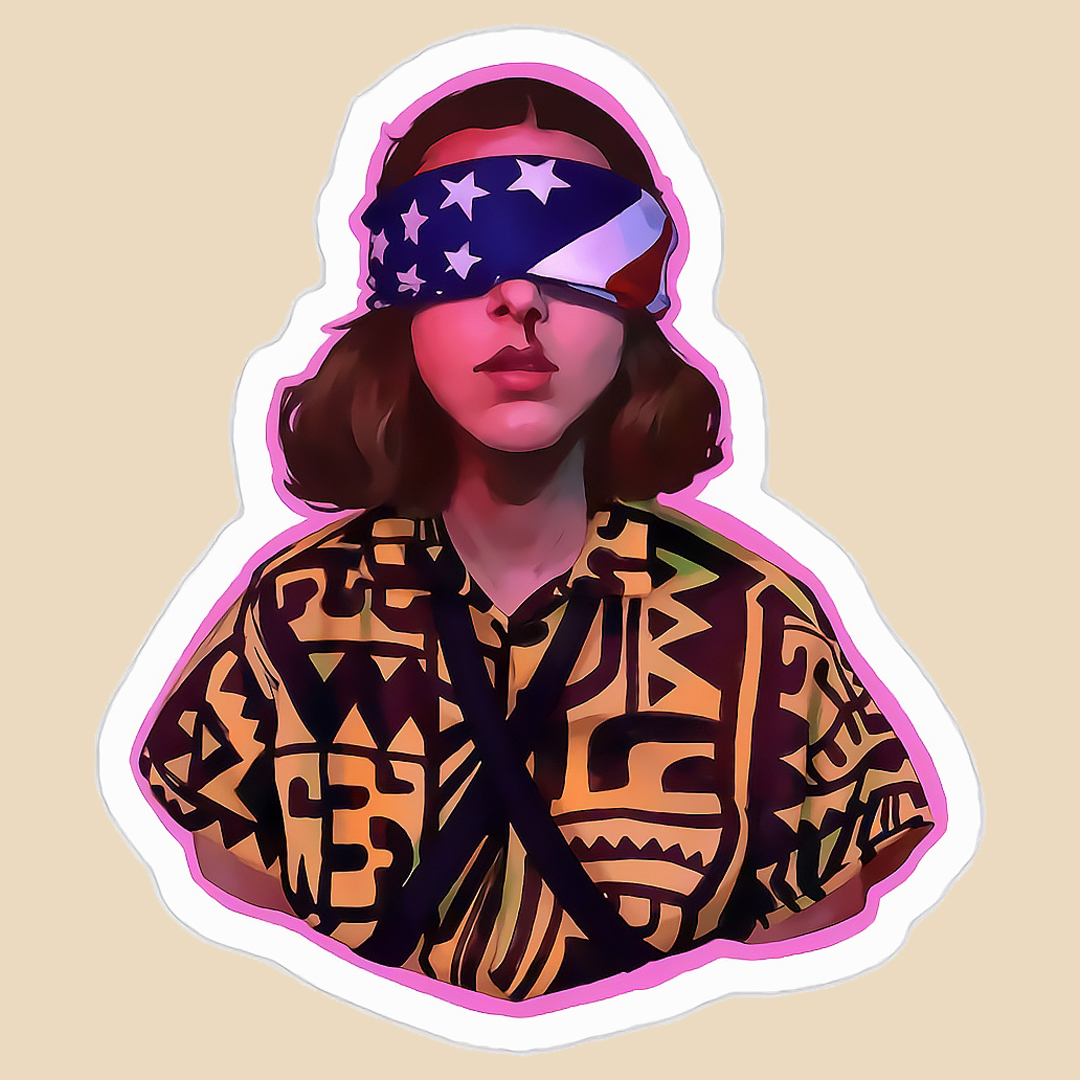 استیکر stranger things کد 1621