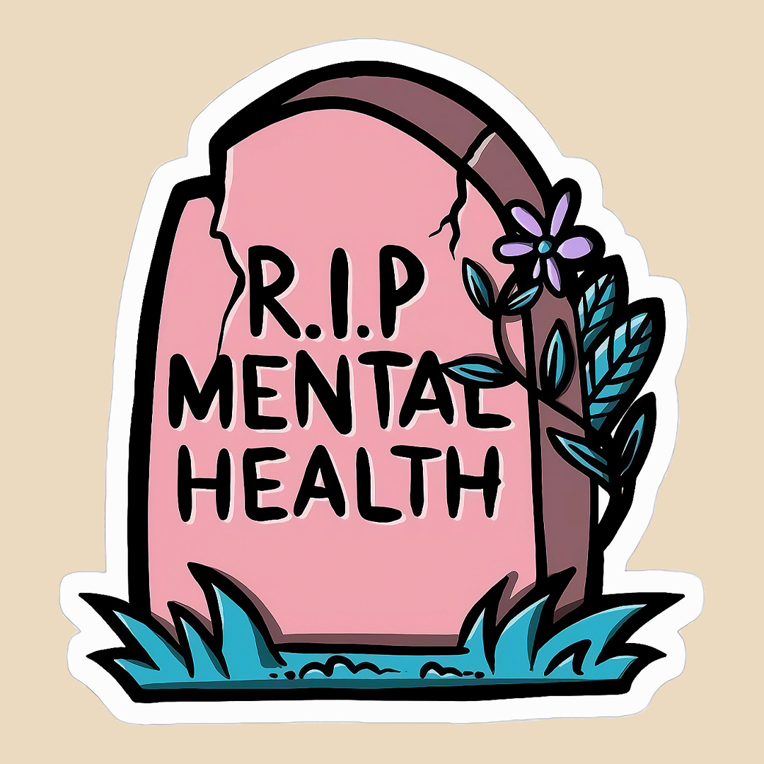 استیکر my mental health کد 1642