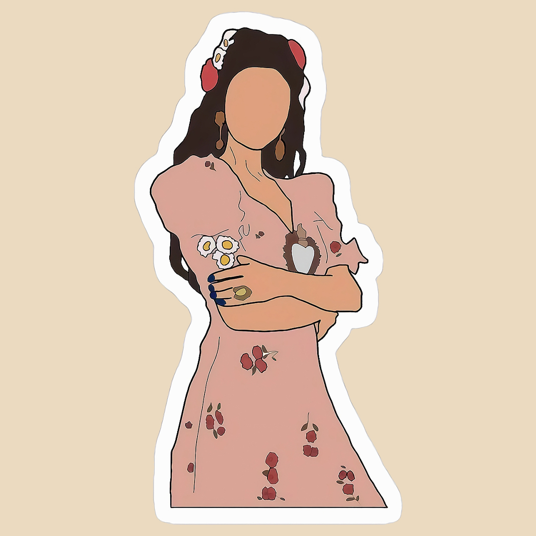 استیکر selena gomez کد 1659