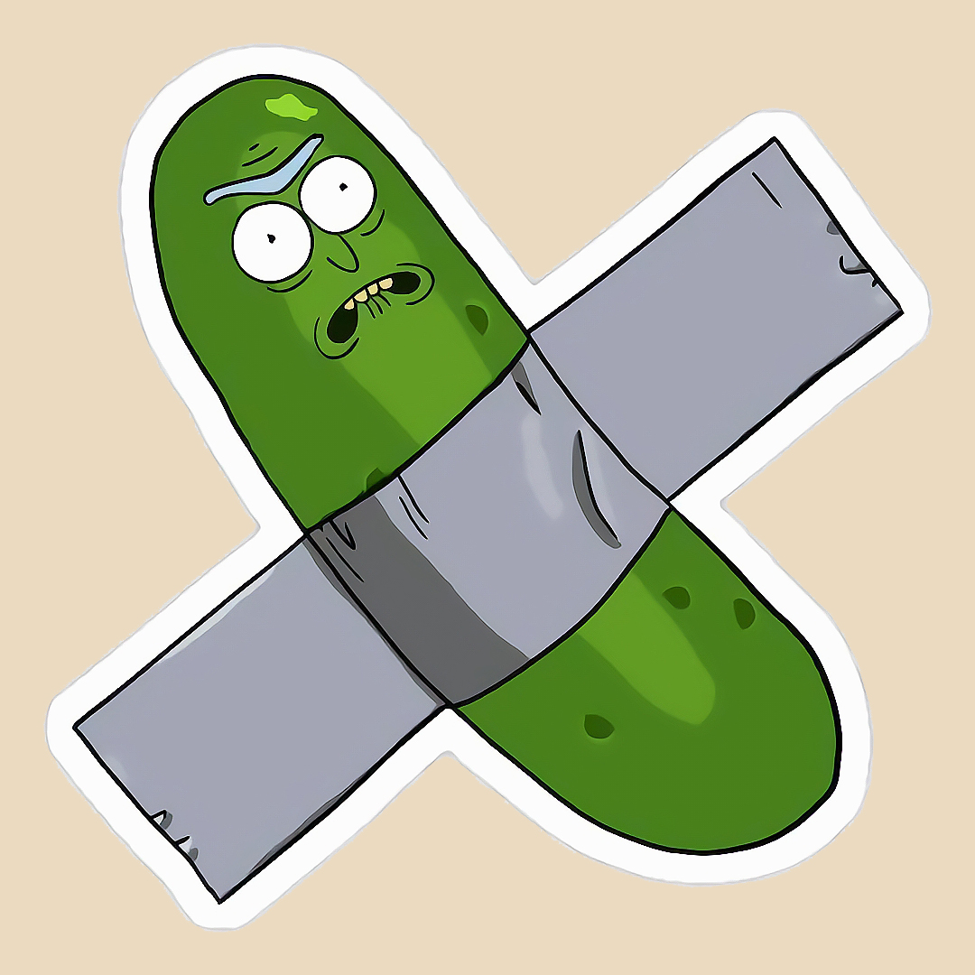 استیکر rick and morty کد 1668