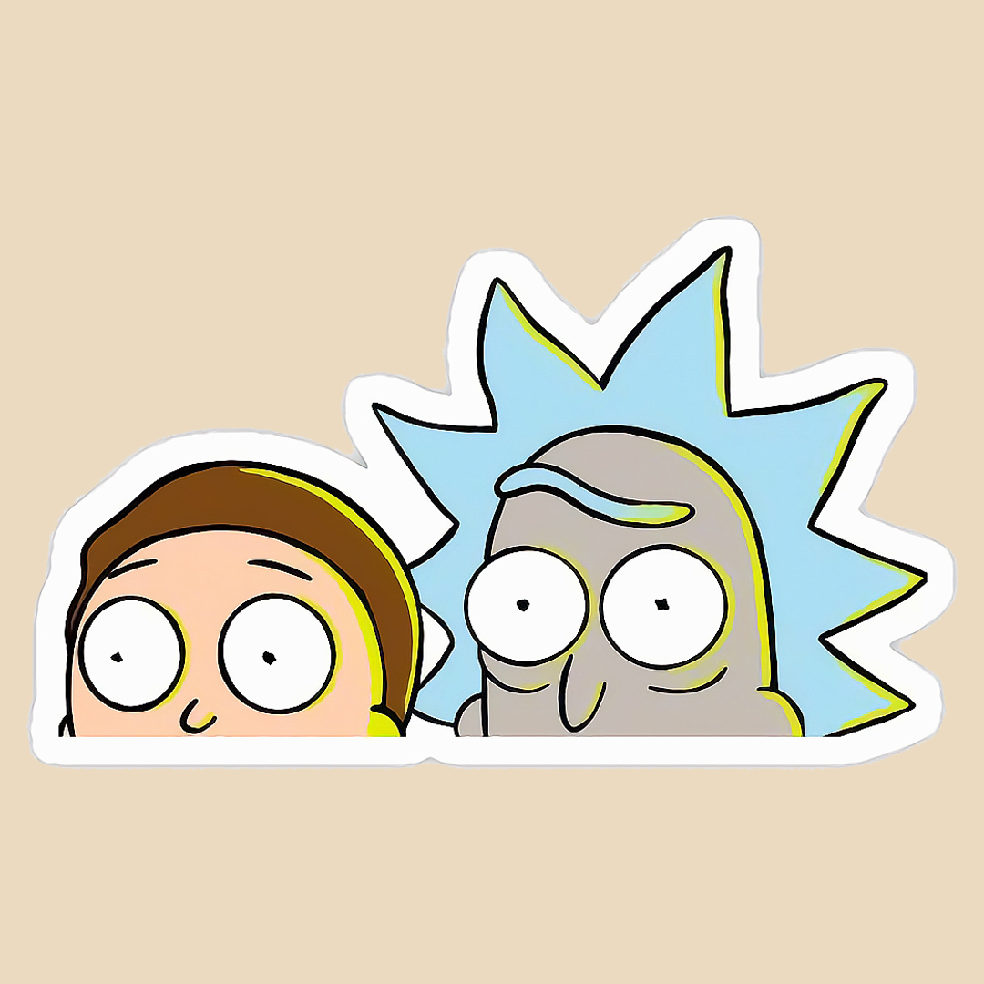 استیکر rick and morty کد 1669