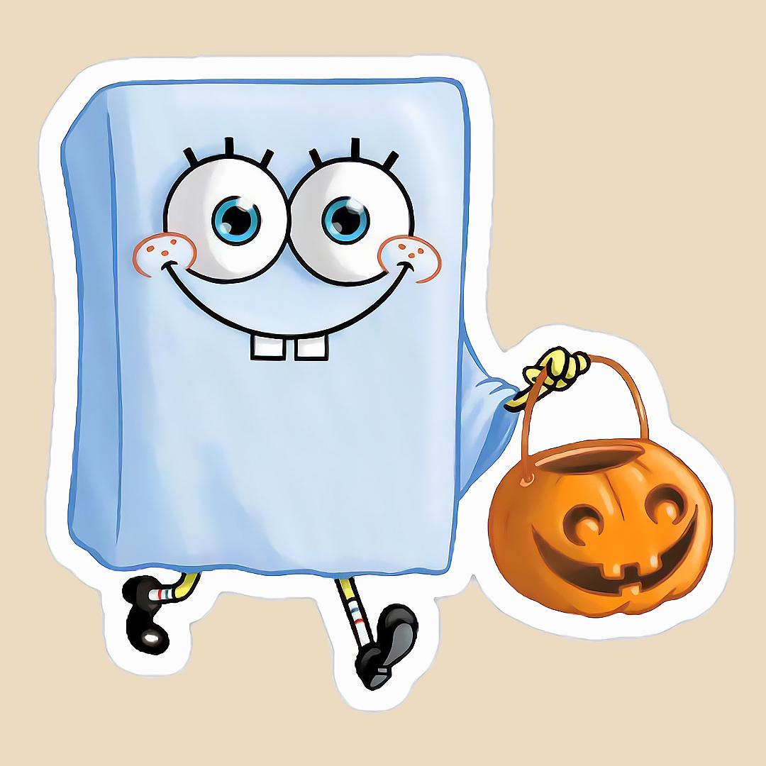 استیکر spong bob کد 1688