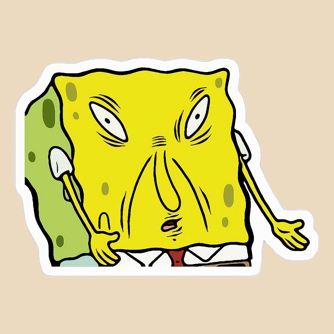 استیکر spong bob کد 1690