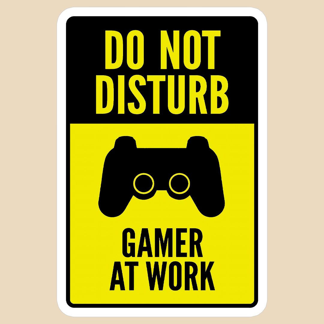 استیکر game at work کد 1695