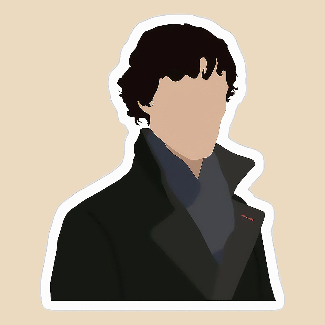 استیکر sherlock کد 1822