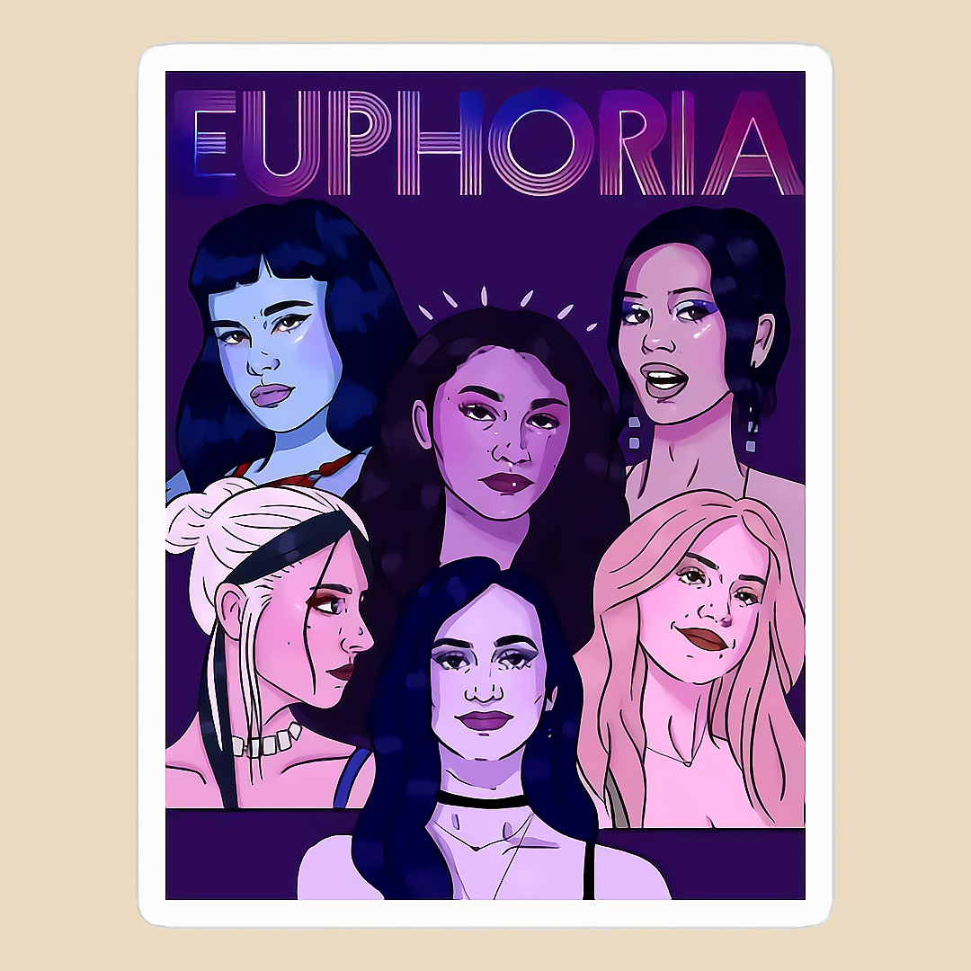 استیکر euphoria کد 1835