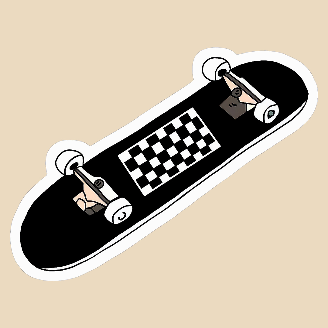 استیکر vans skate board کد 1884