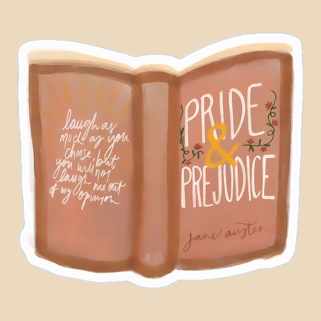 استیکر pride and prejudice کد 1892