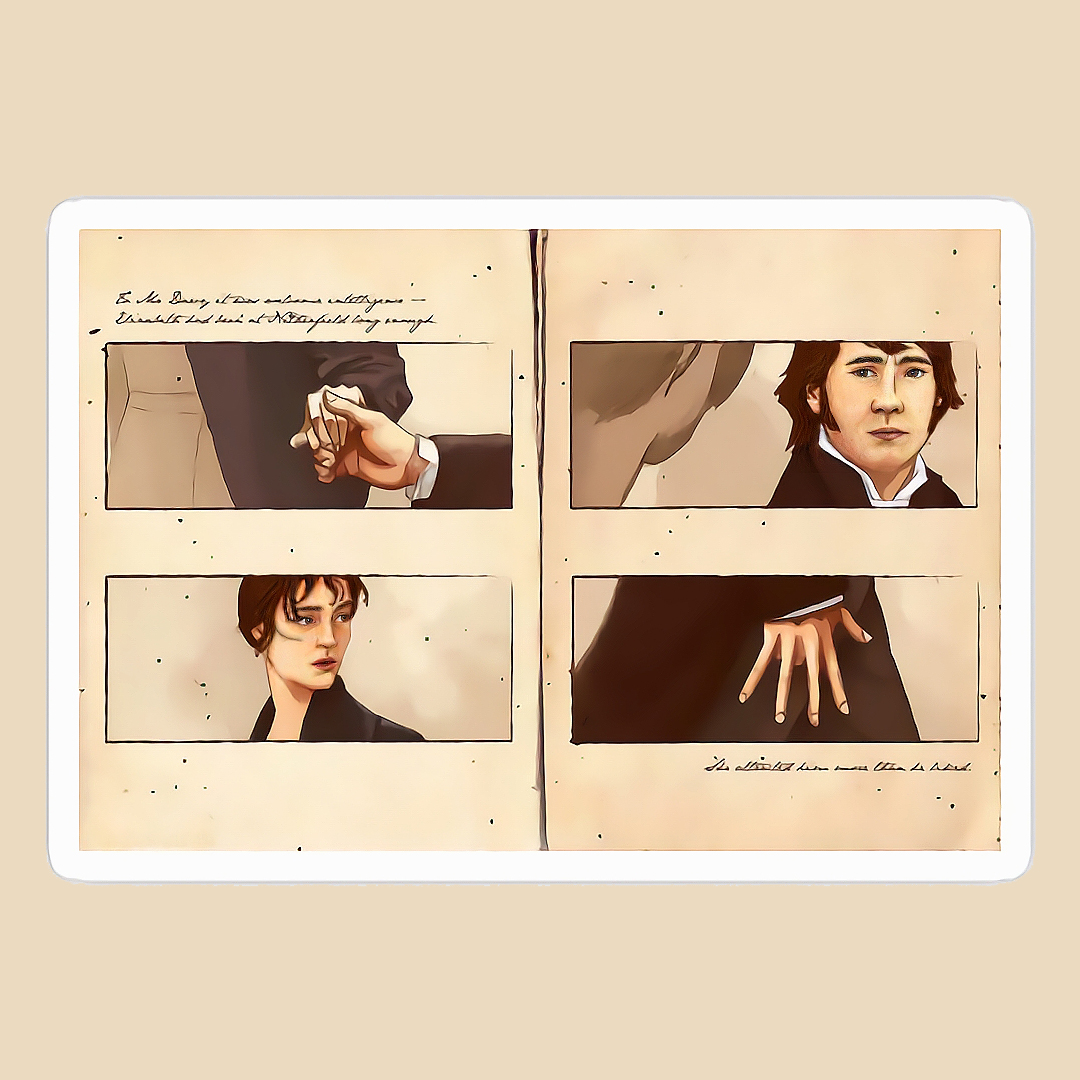 استیکر pride and prejudice کد 1896