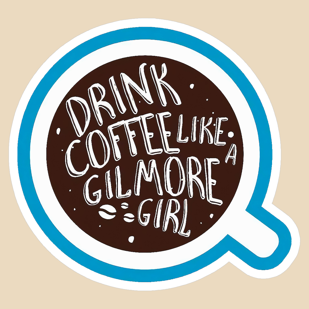 استیکر drink coffee کد 2121