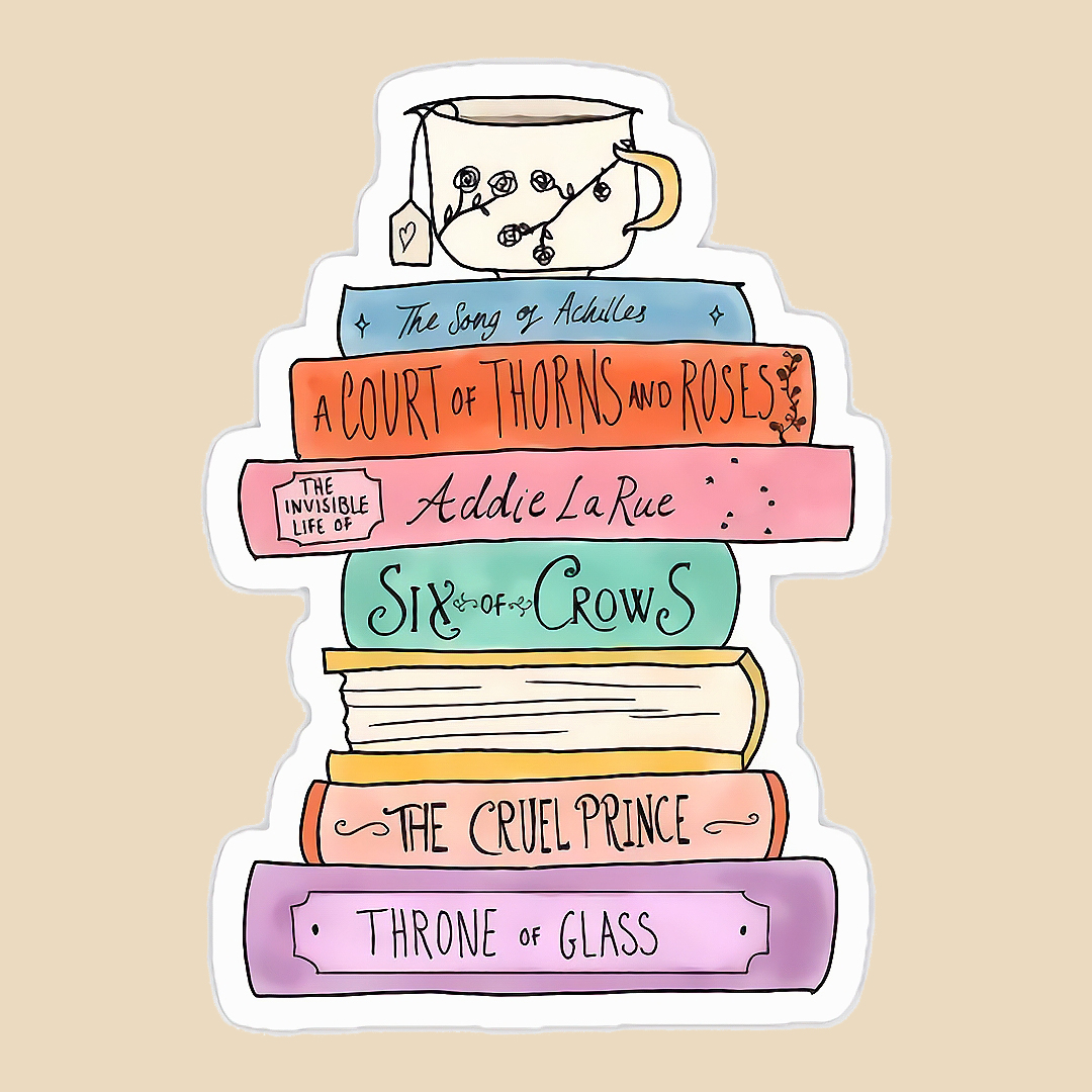 استیکر book n tea کد 1946