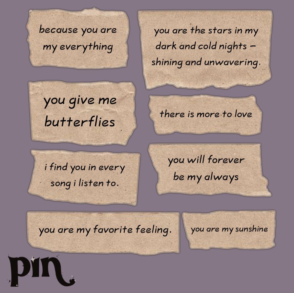 پک استیکر love note