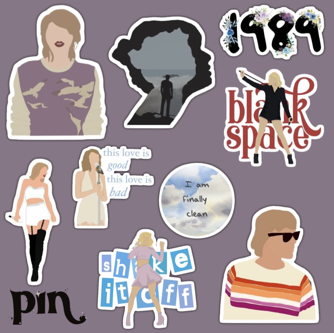 پک استیکر 1989