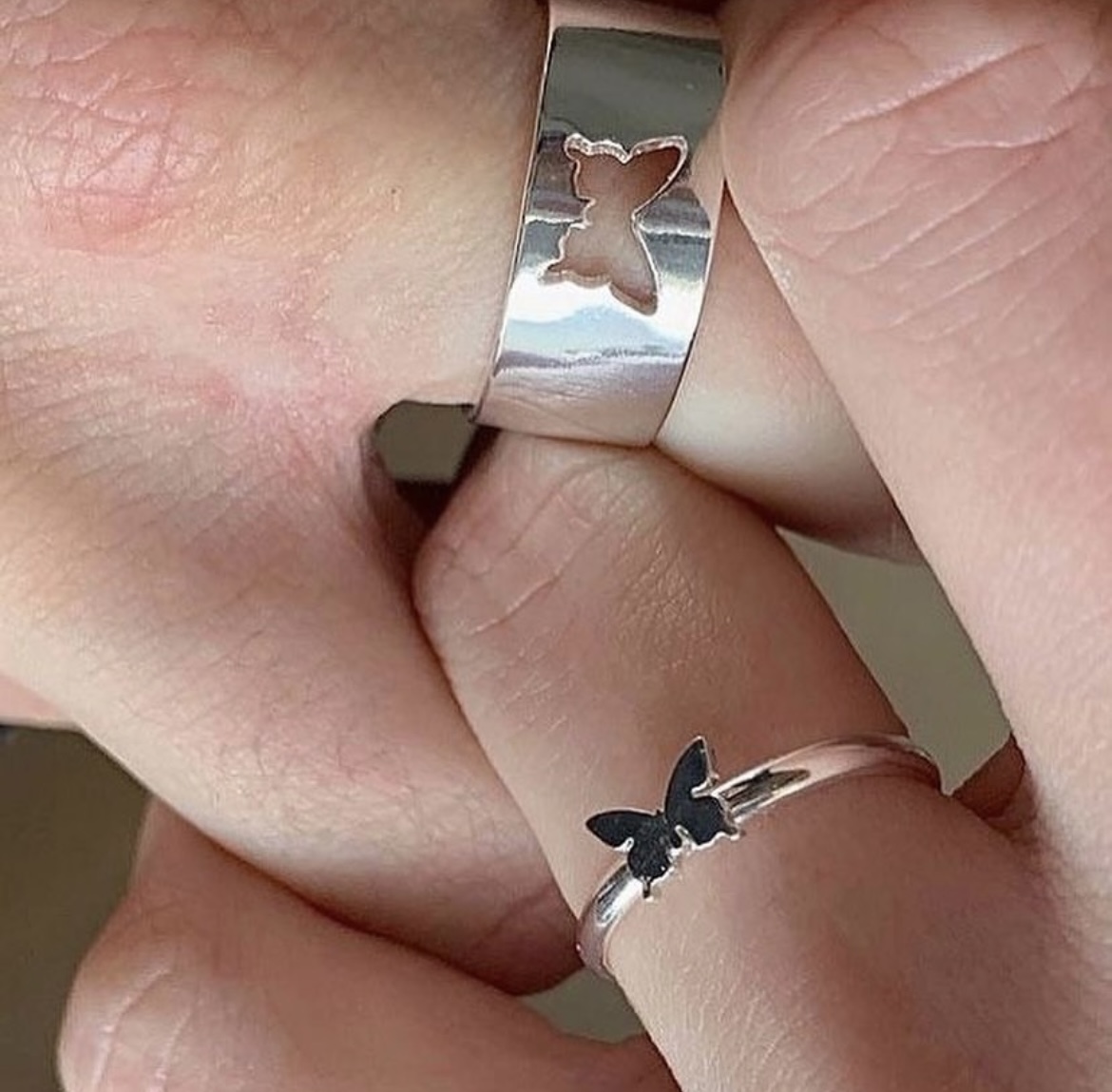 ست انگشتر پروانه