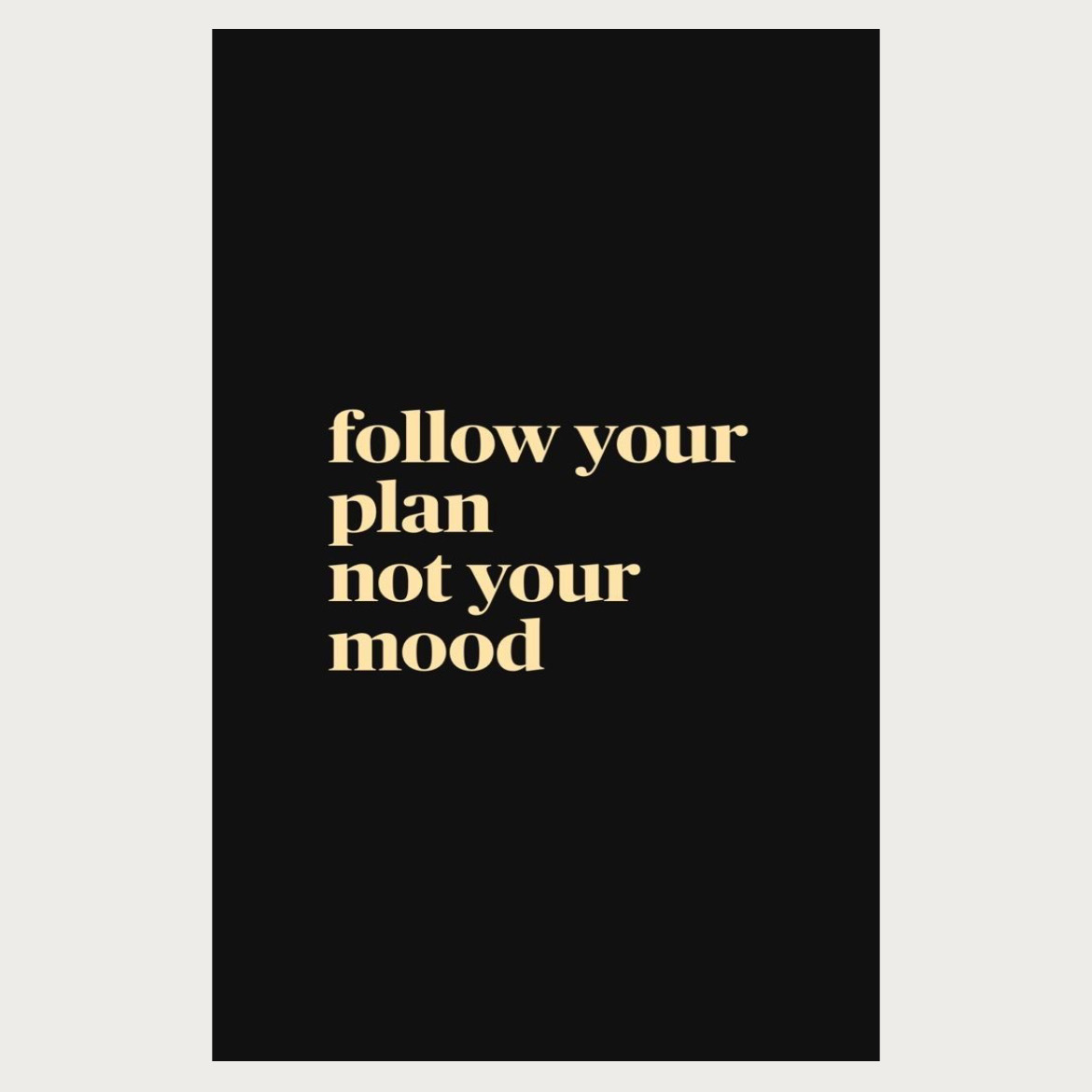 پوستر your plan