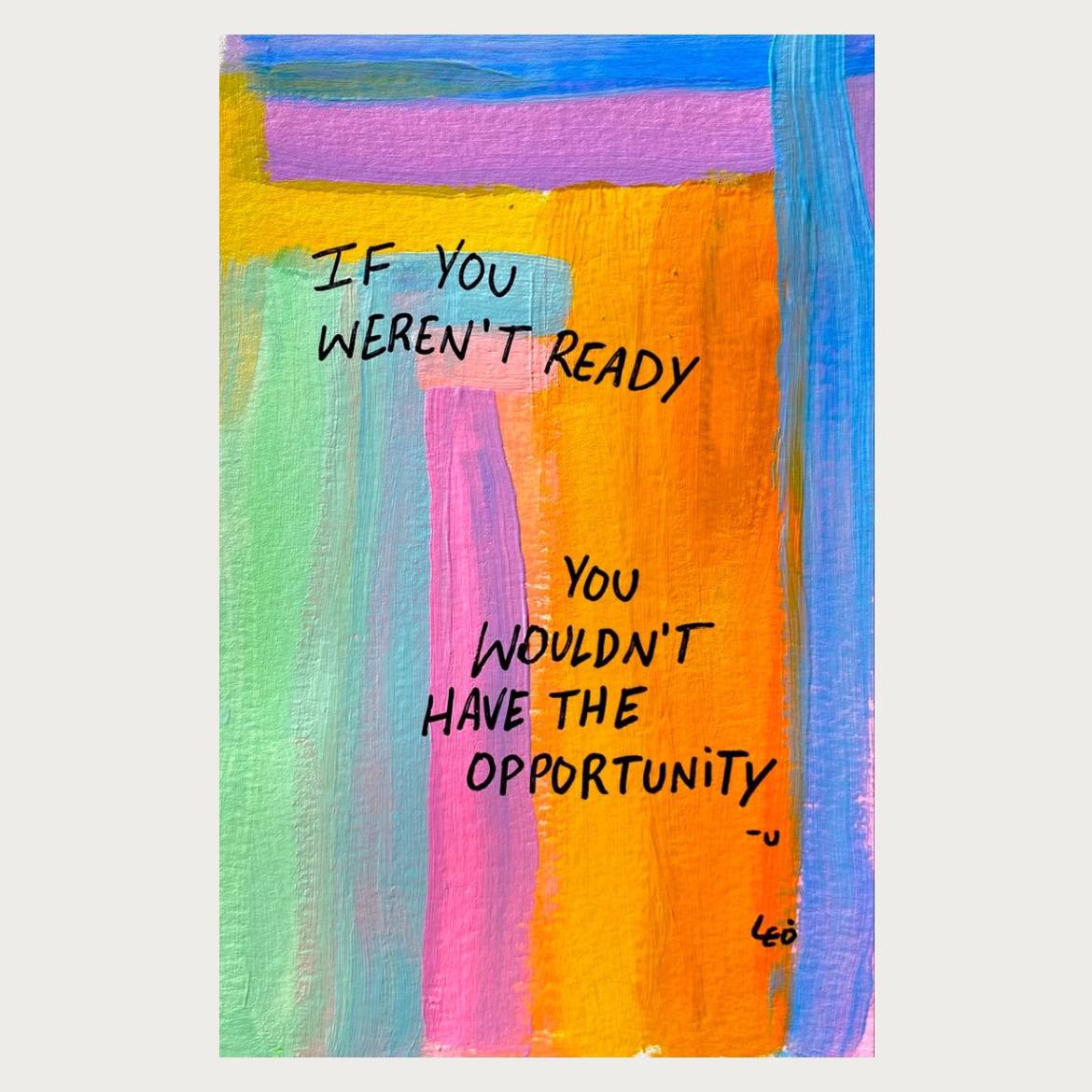 پوستر you are ready