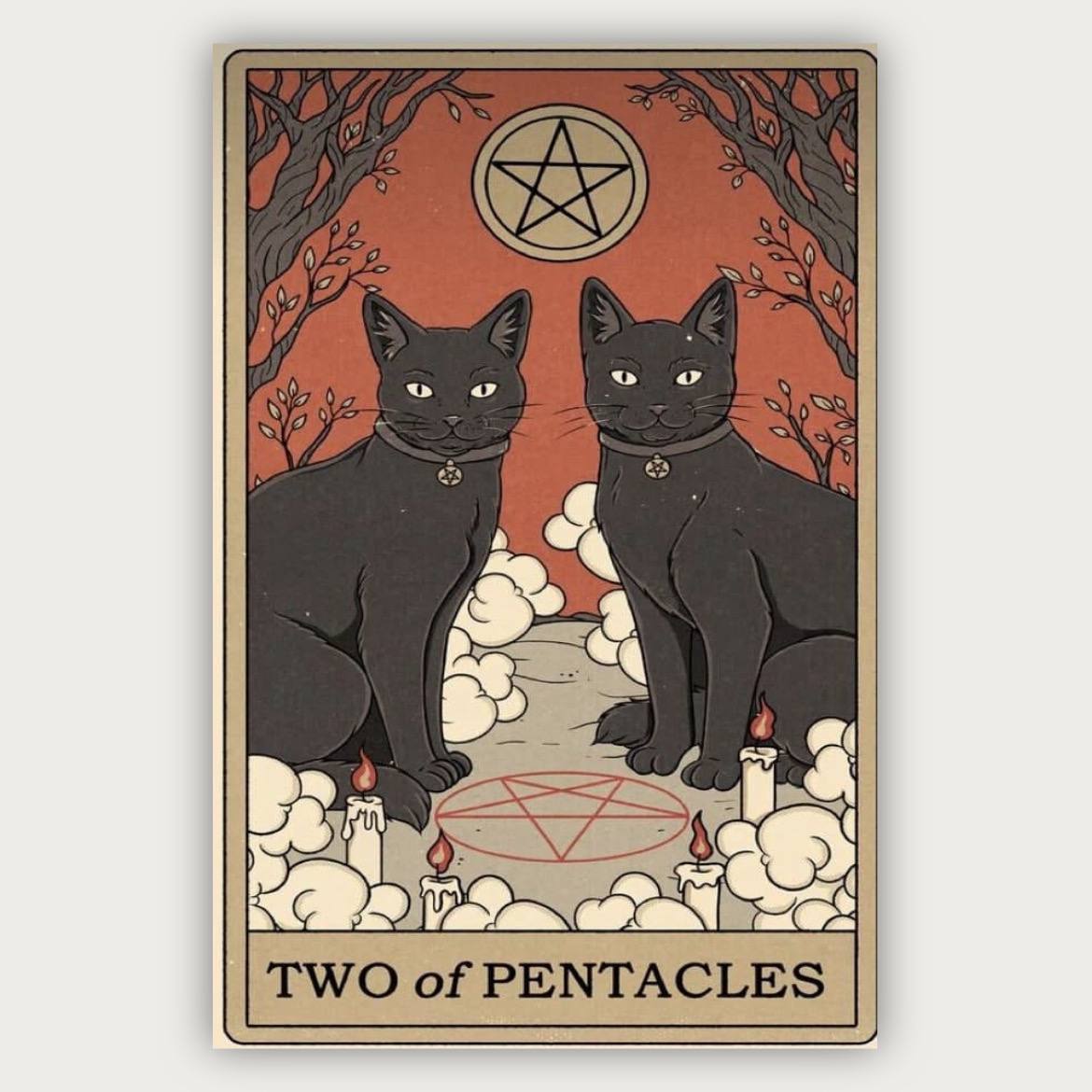 پوستر Two of pentacle