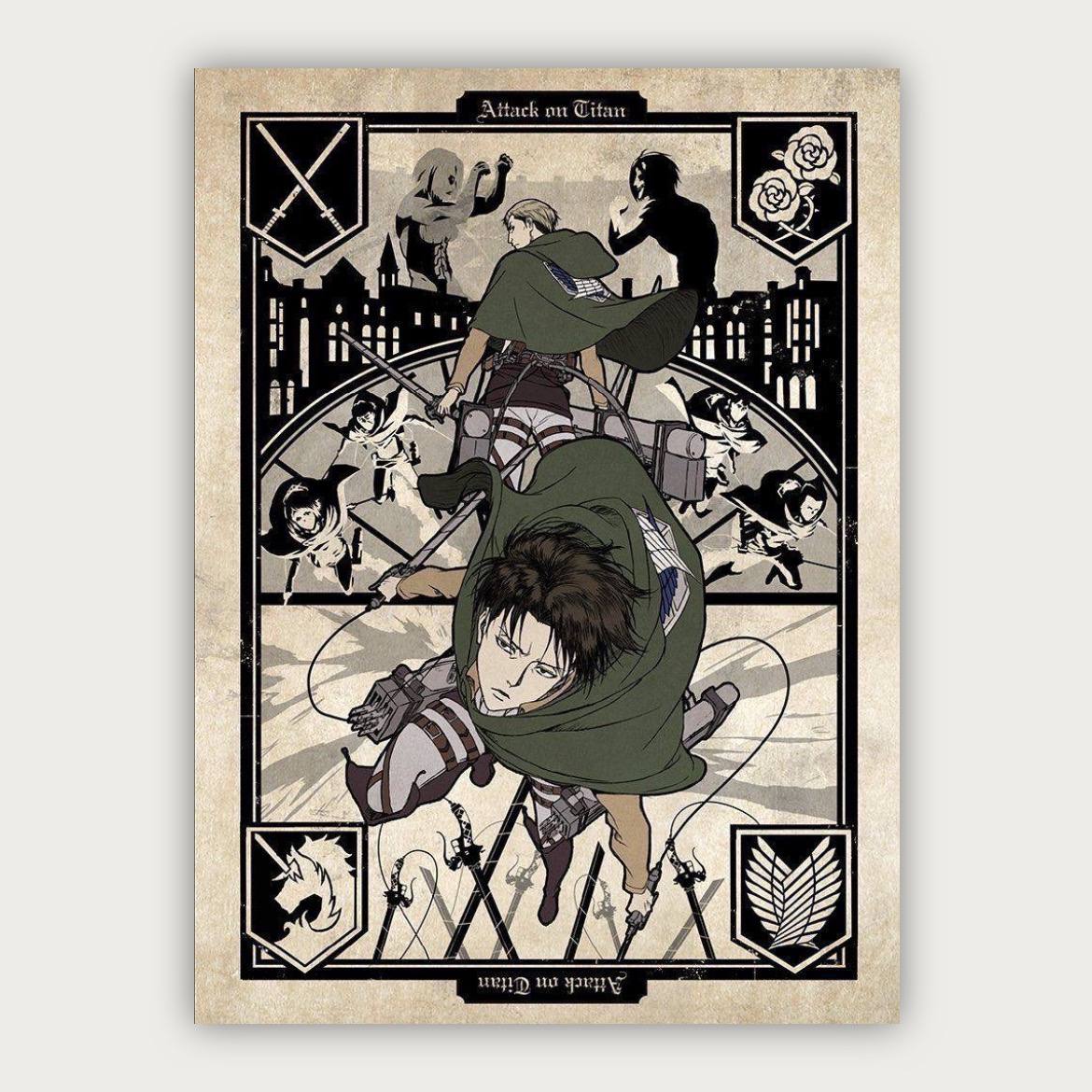 پوستر اتک آن تایتان