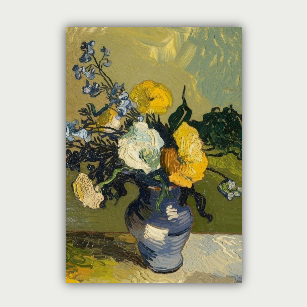 پوستر گلدان رز