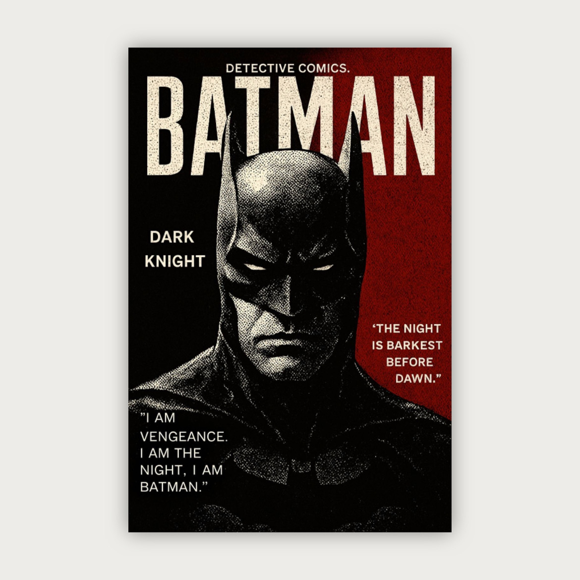 پوستر بتمن 001