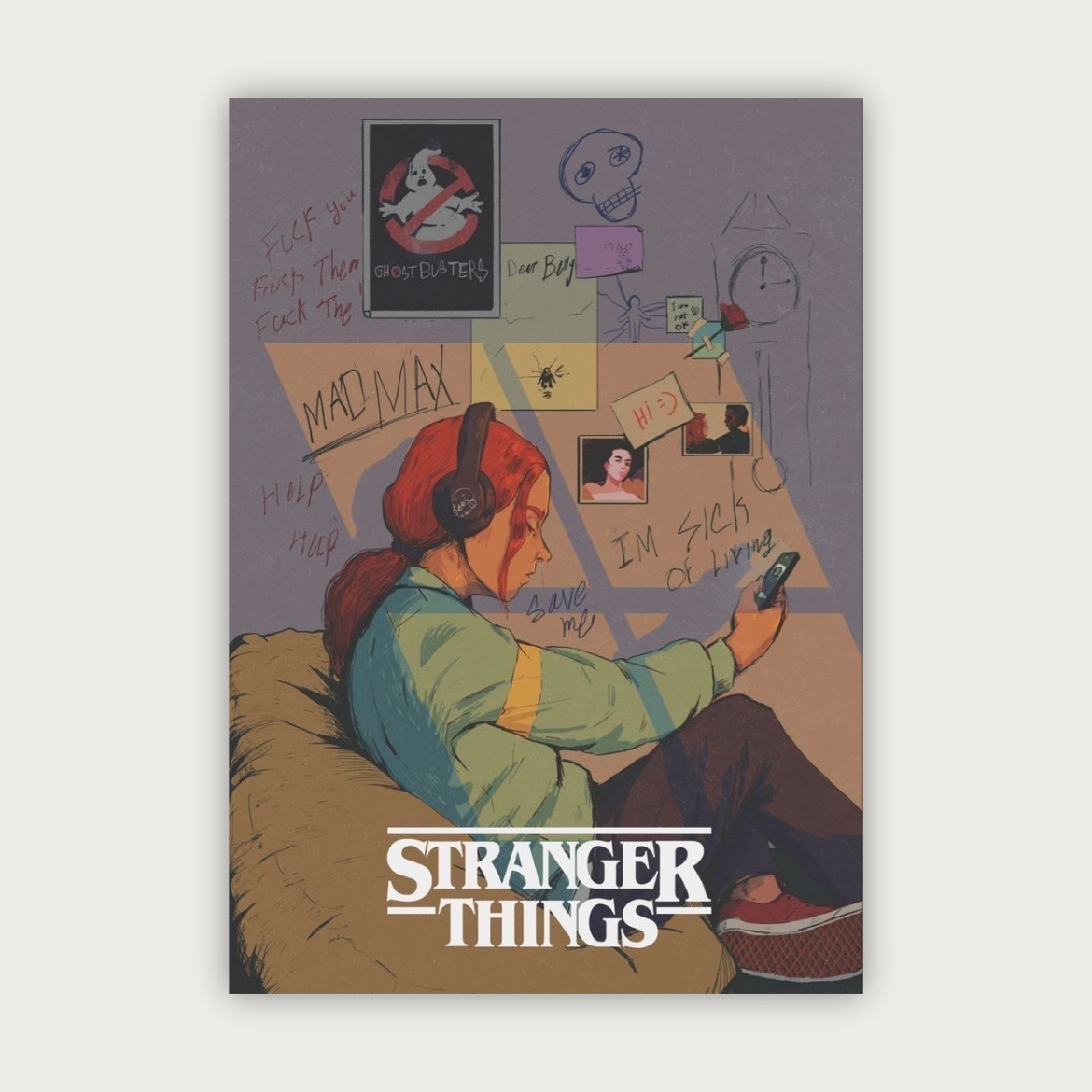 پوستر stranger things