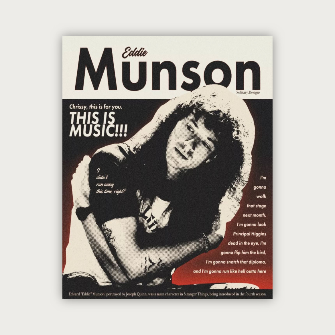 پوستر stranger things