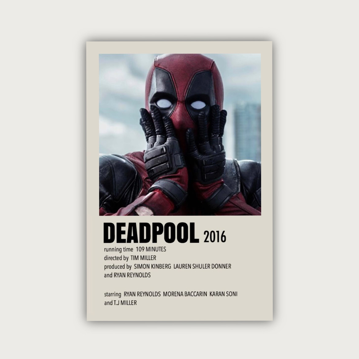 پوستر deadpool