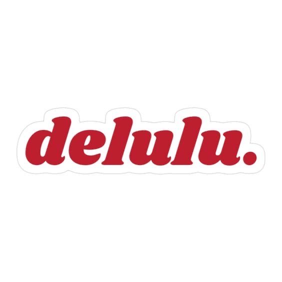 استیکر delulu