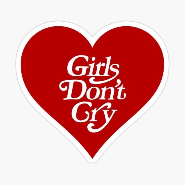 استیکر girls don’t cry
