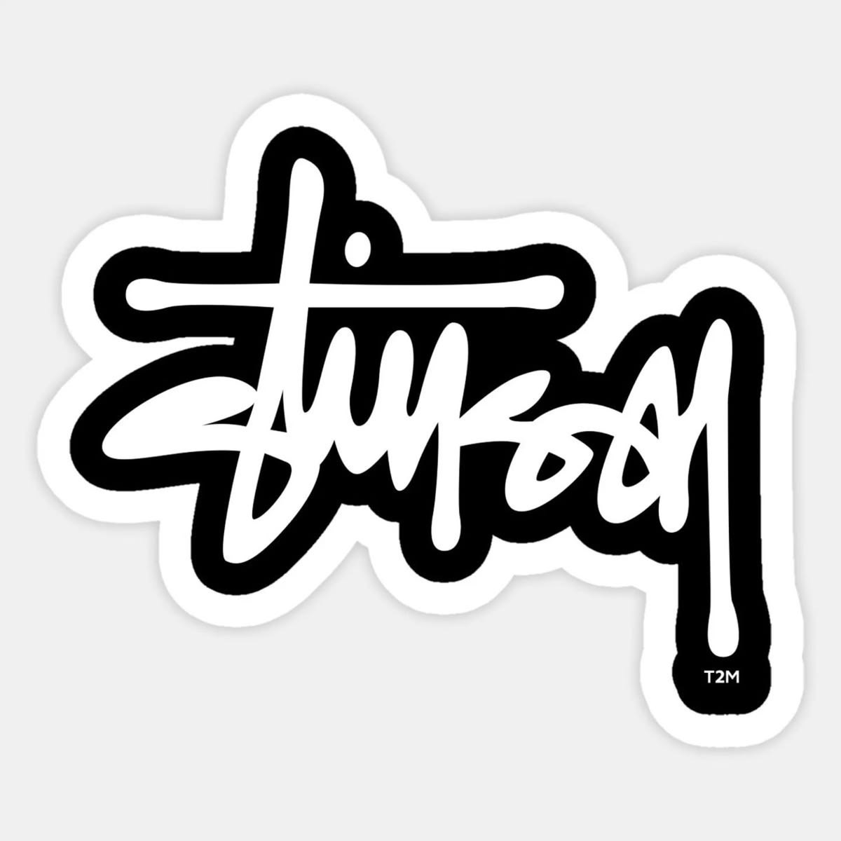 استیکر stussy