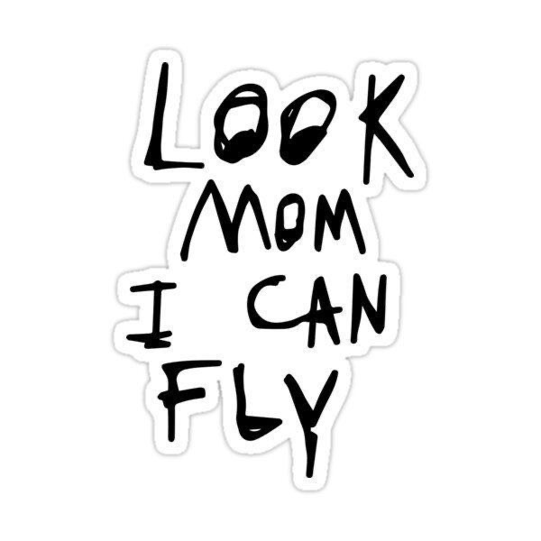 استیکر look mom