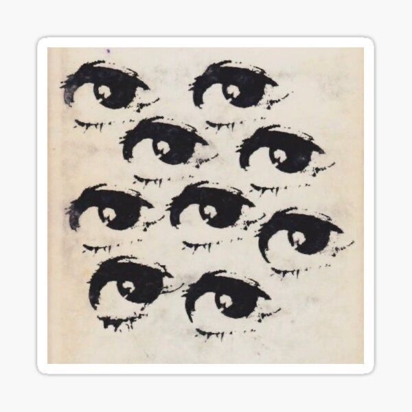 استیکر eyes