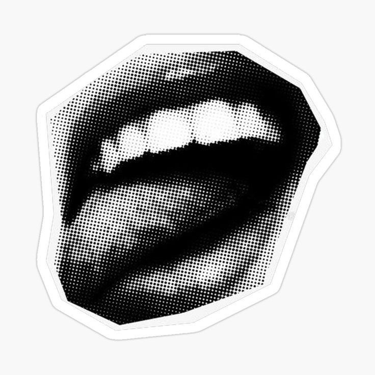 استیکر lips